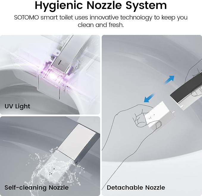 Inodoro Inteligente con Bidet Integrado y Asiento Calefactable miniatura 9