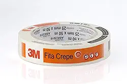 3M, Fita Crepe, 25mm X 50m, 1 unidade