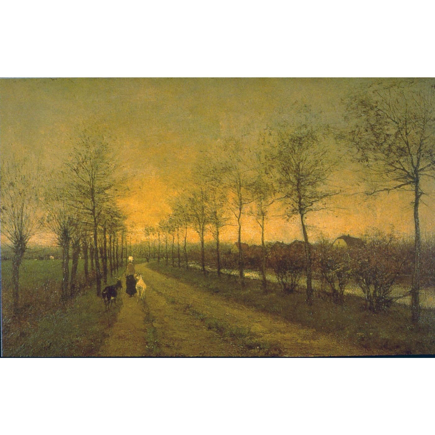 Impression sur toile de qualité musée Crépuscule par Maris ARTICULOZY - 2