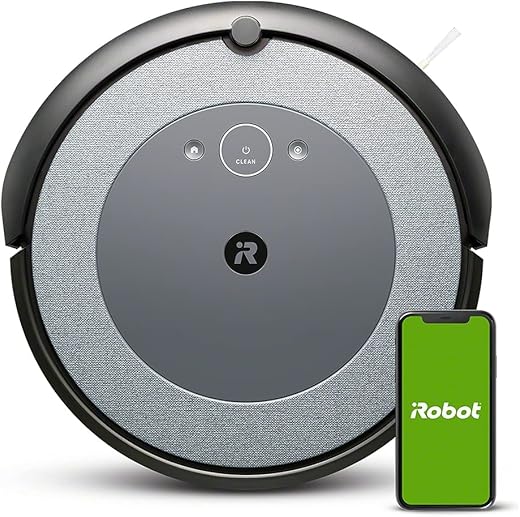 Aspirateur Robot connecté iRobot® Roomba® i3152 - 2 brosses en caoutchouc multi-surfaces...