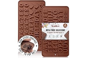 Premium Silicone Number Molds for Chocolate Delights