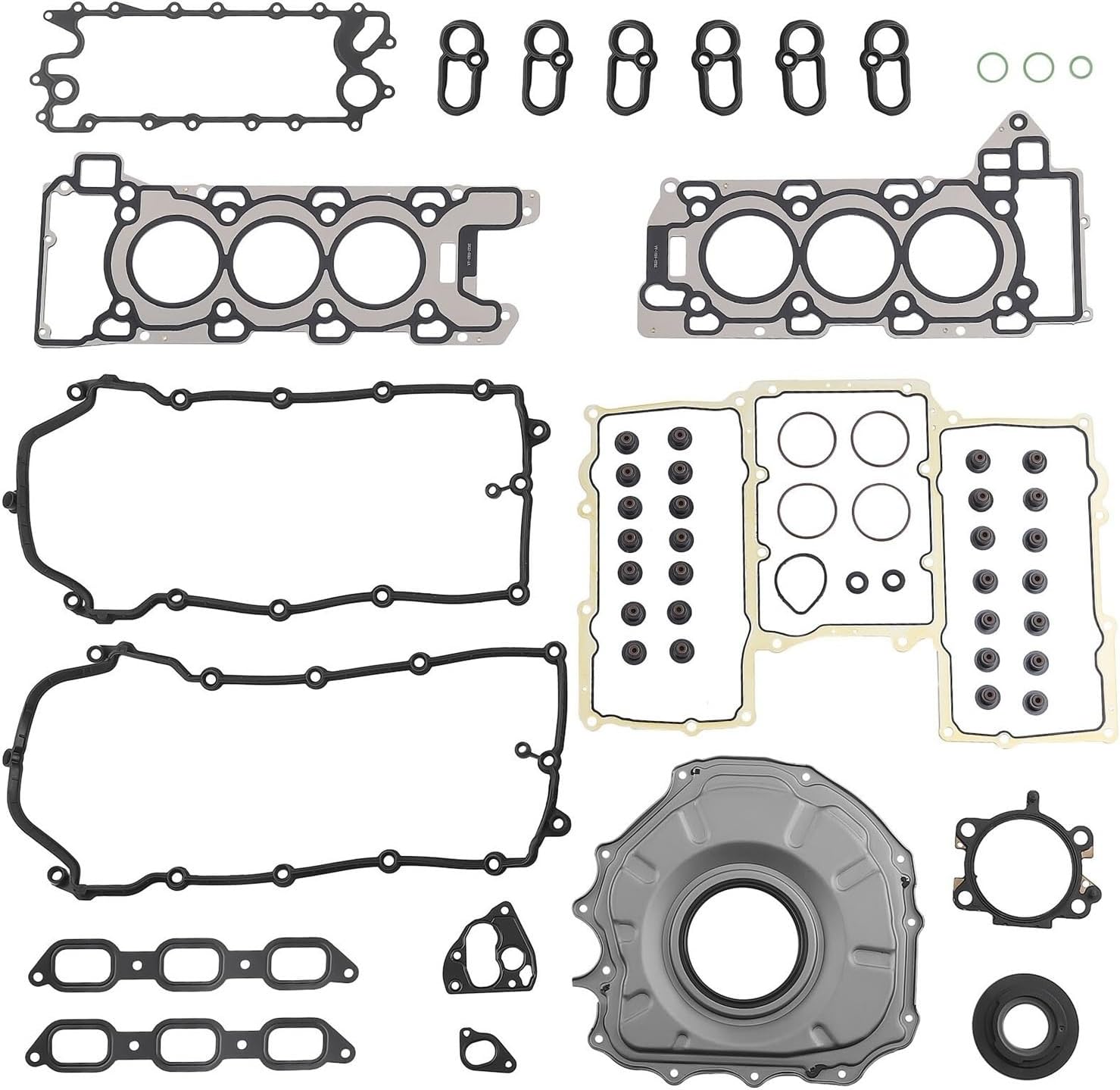 Car Engine Overhaul Gasket Full Set For F-Pace F-Type XF XE Velar Sport LR4 AJ126 3.0L V6 Series