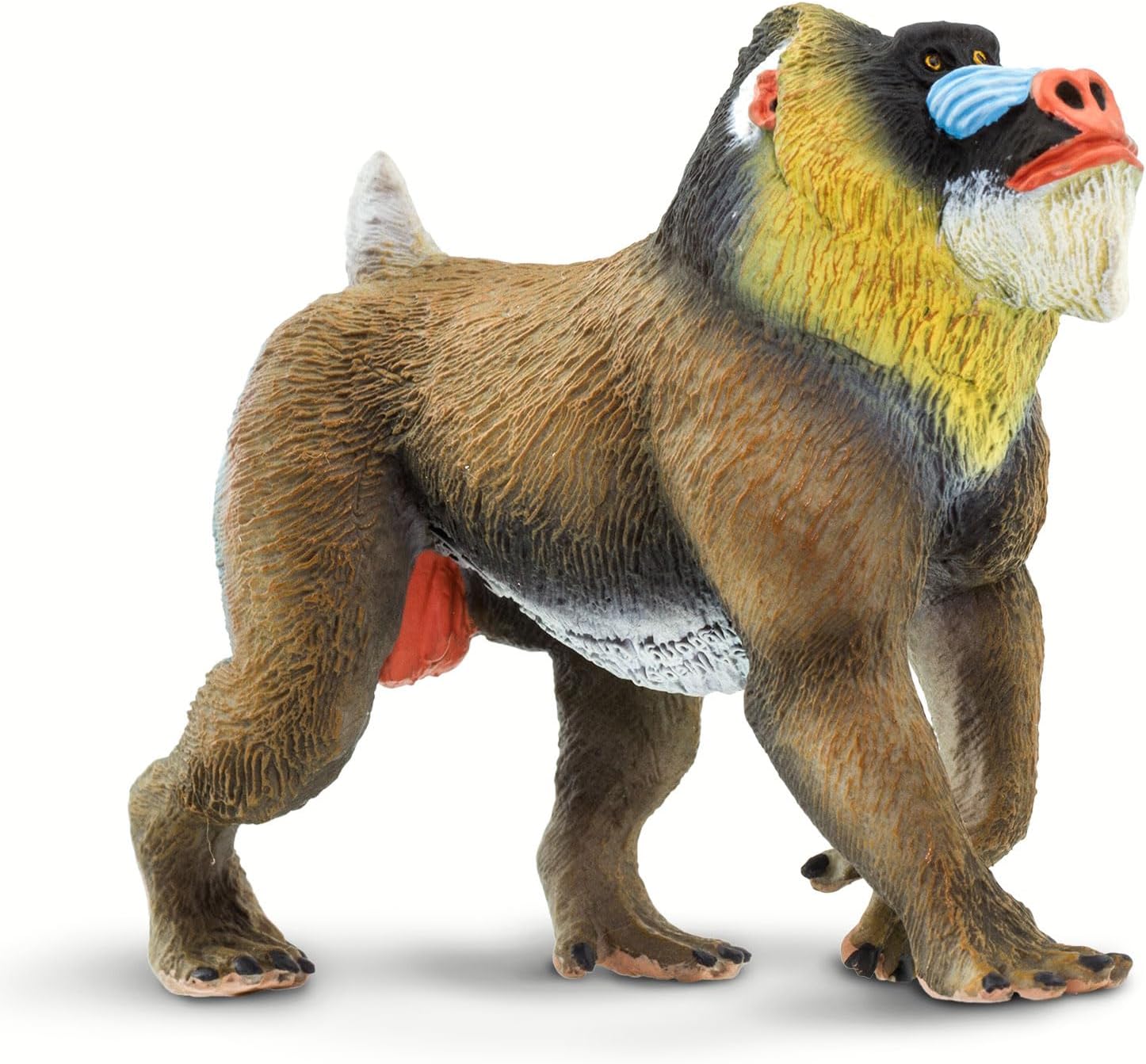 Safari Ltd. Mandrill - Realistic 3.75" Baboon Figure - Educational Toy for Boys, Girls, and Kids Ages 3+