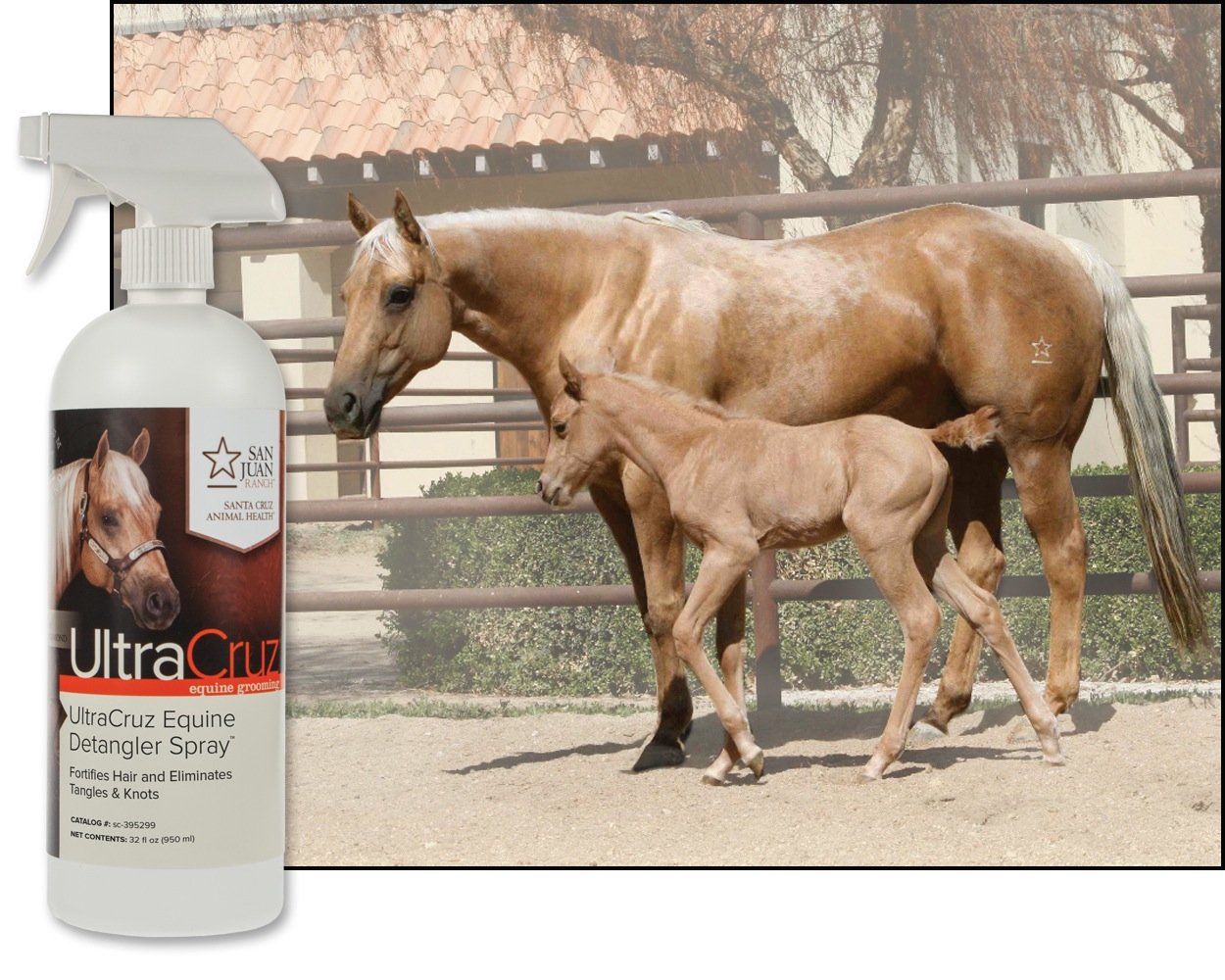UltraCruz® Equine Detangler Spray, 32 oz