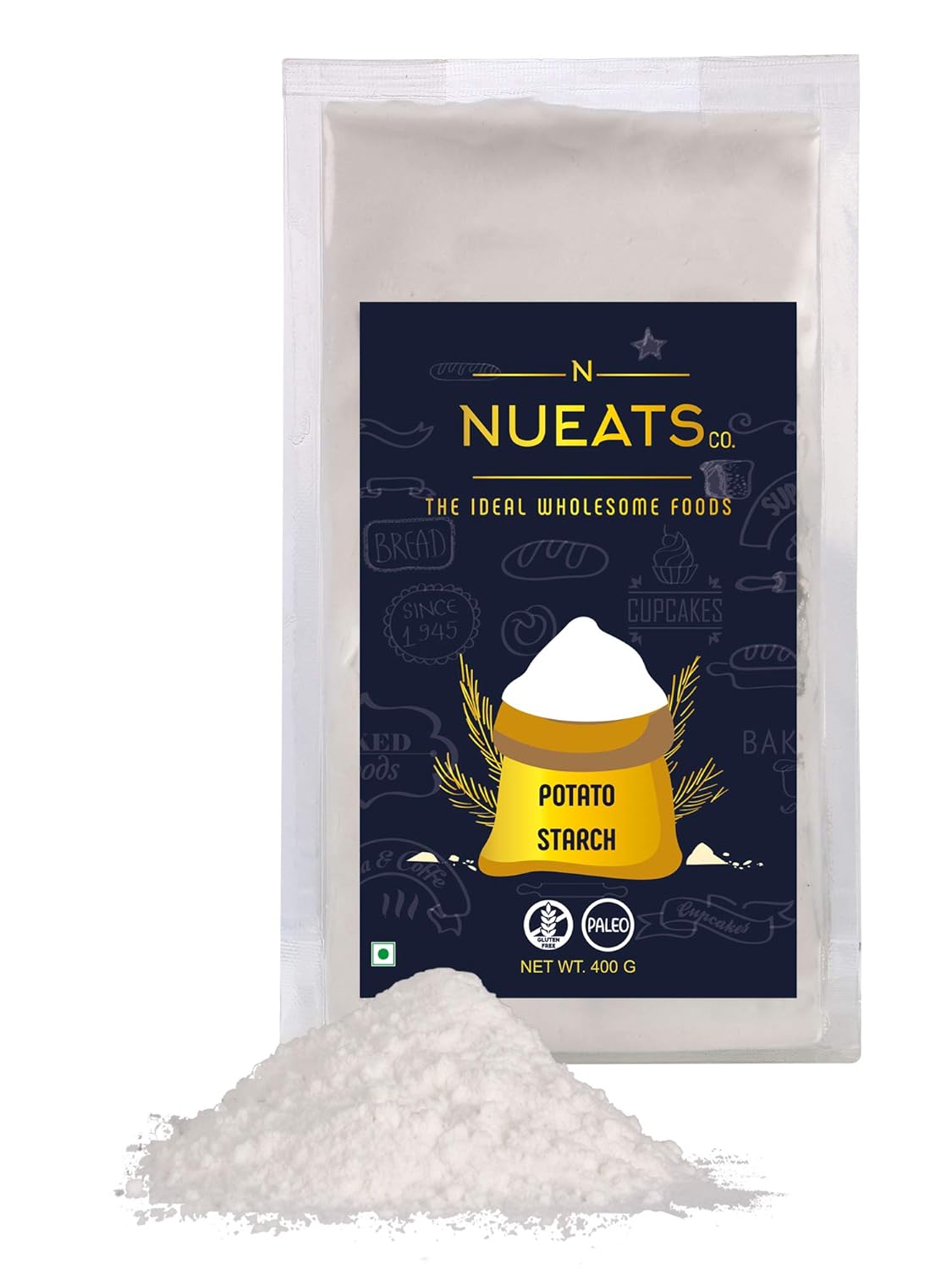 NUEATSco. Potato Starch Powder 400gm Gluten Free Flour Amazon.in