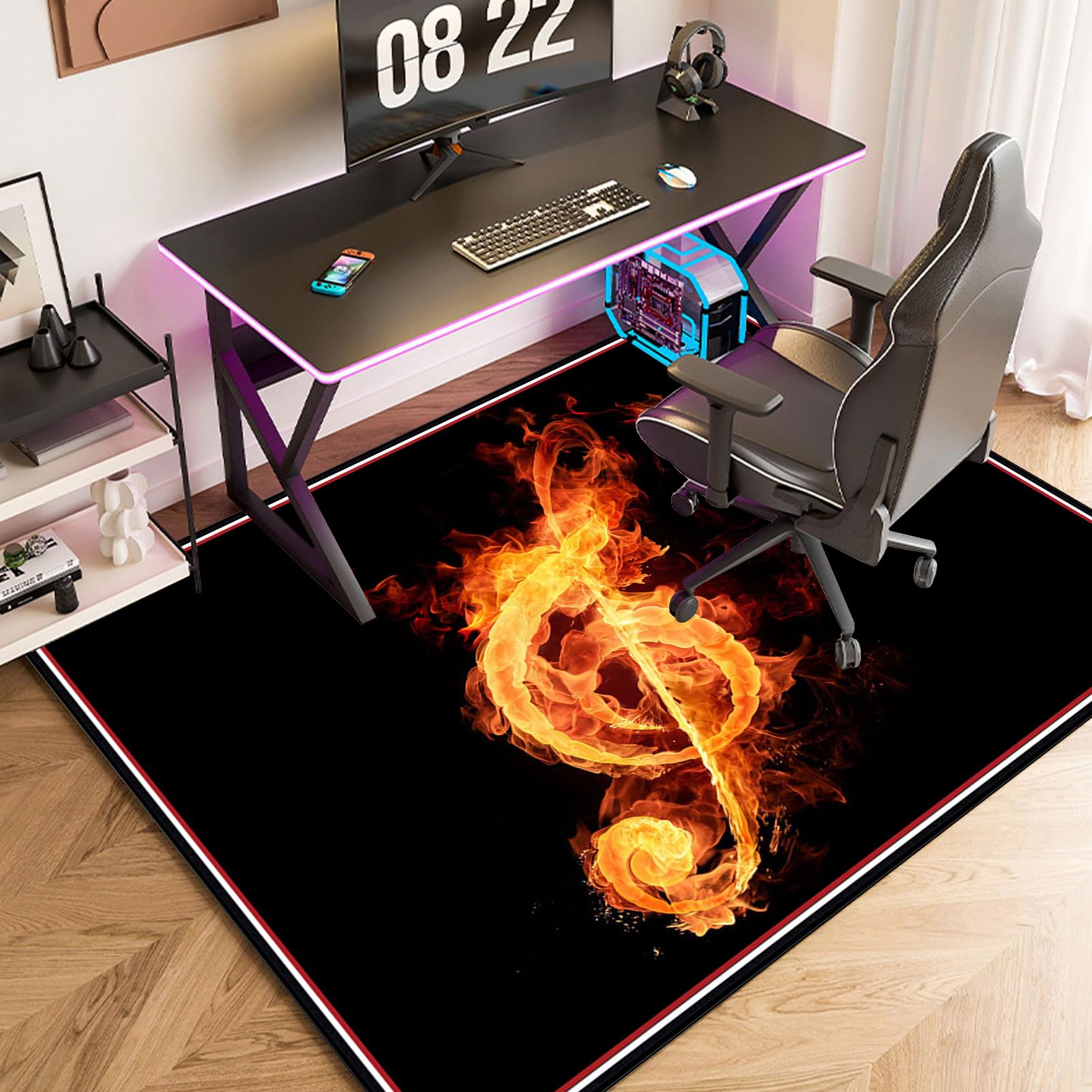 90x120cm Office Chair Mat For Hardwood Floors Computer And Gaming Use - View #7
