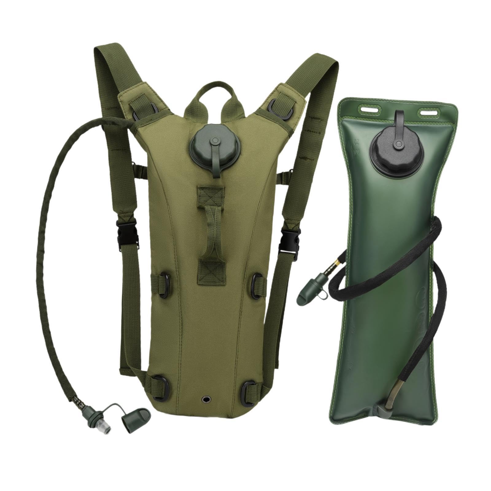 8L Hydration Pack with 3L Water Bladder for Mountain Climbing Outdoor Sports Green|Sporting Goods|Outdoor Sports|Camping & Hiking|Hiking Backpacks|Hydration Packs-image-37