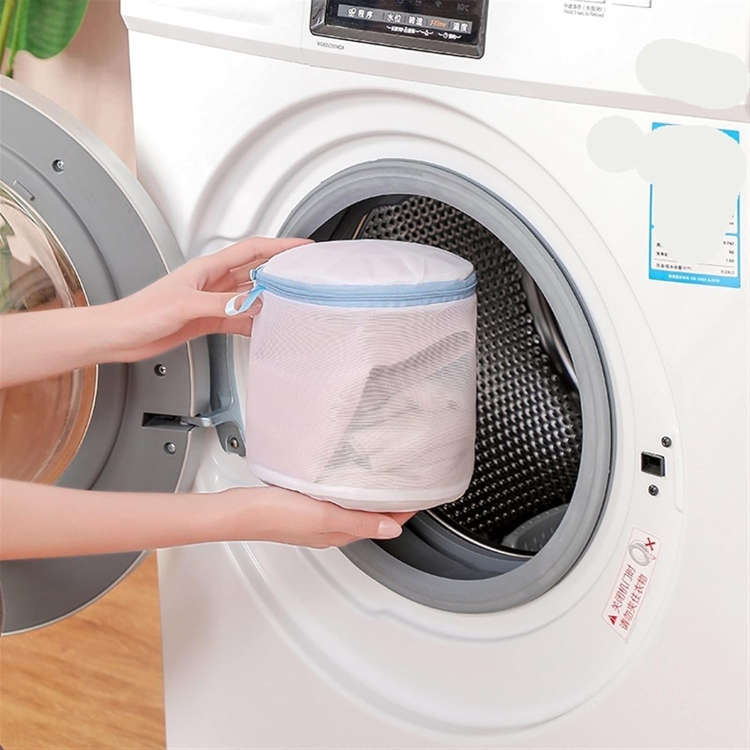 メッシュランドリーデリケートウォッシュバッグ、家庭用衣類クリーニング保護洗濯ネット(6個セット)