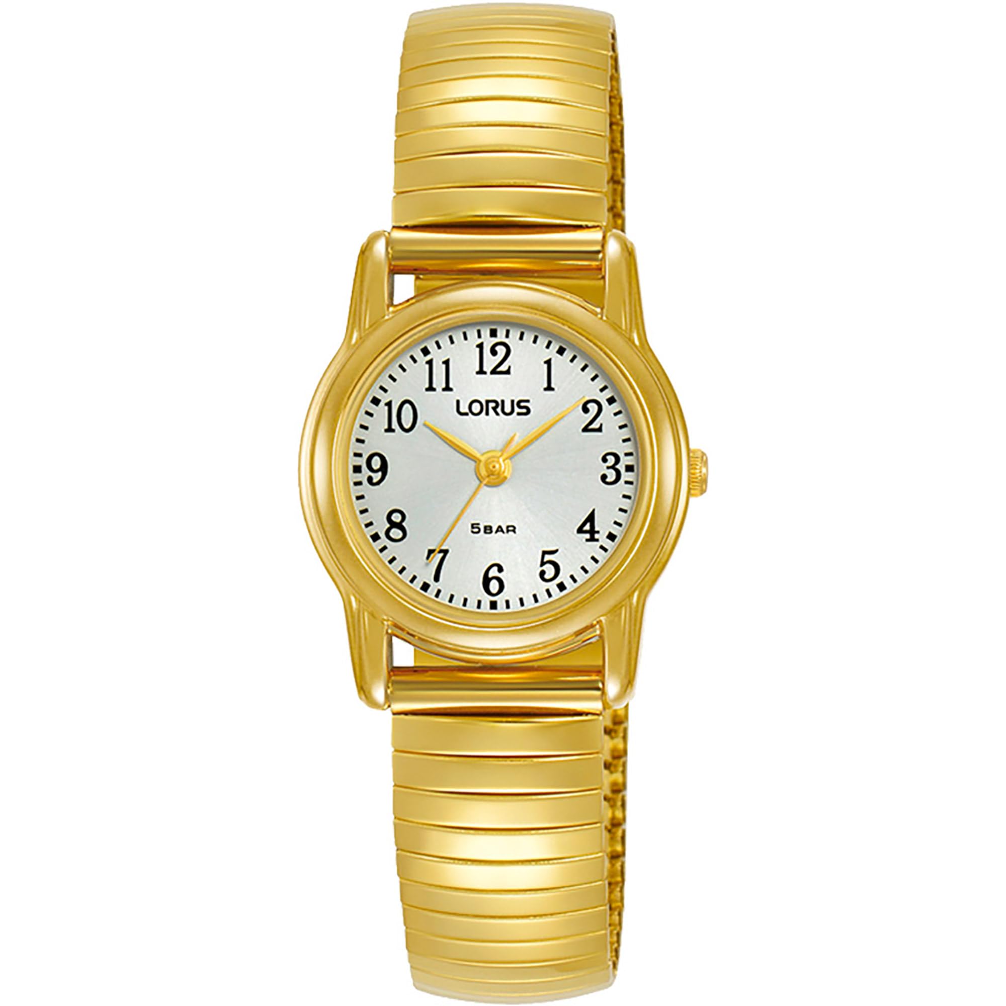 Women's Quartz Watch Gold Plated with Metal Strap