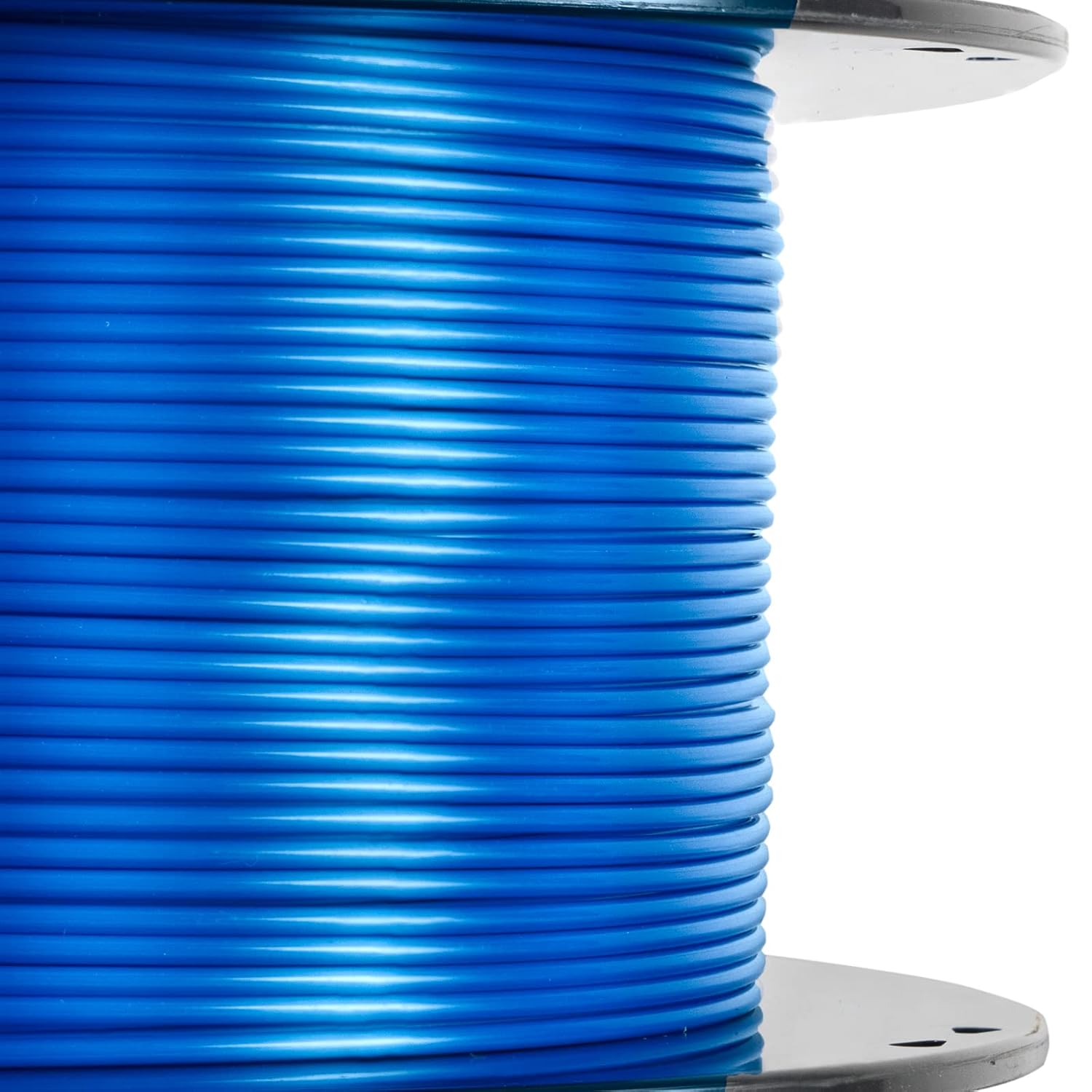 HATCHBOX Metallic Finish PLA 3D Printer Filament, Dimensional Accuracy +/- 0.03 mm, 1 kg Spool, 1.75 mm, Blue