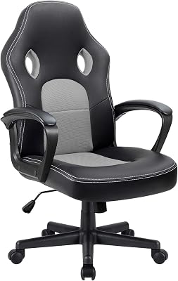 Furmax Office Chair Desk Chair Leather Gaming Chair Computer - best racing style chairs