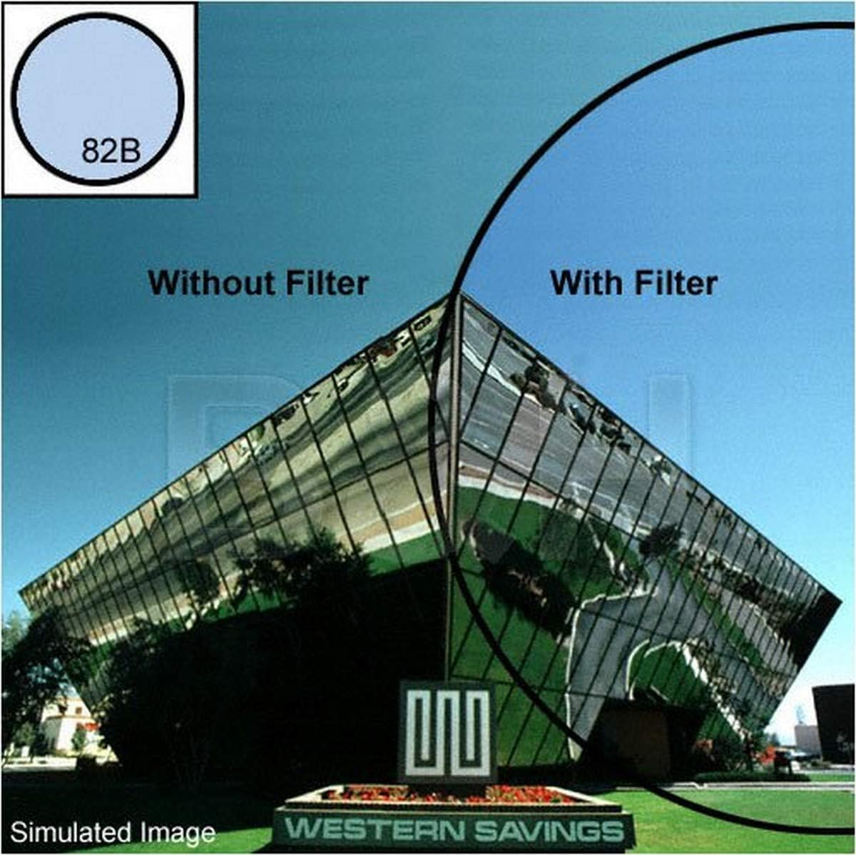 Tiffen 67mm 82B Filter image 3