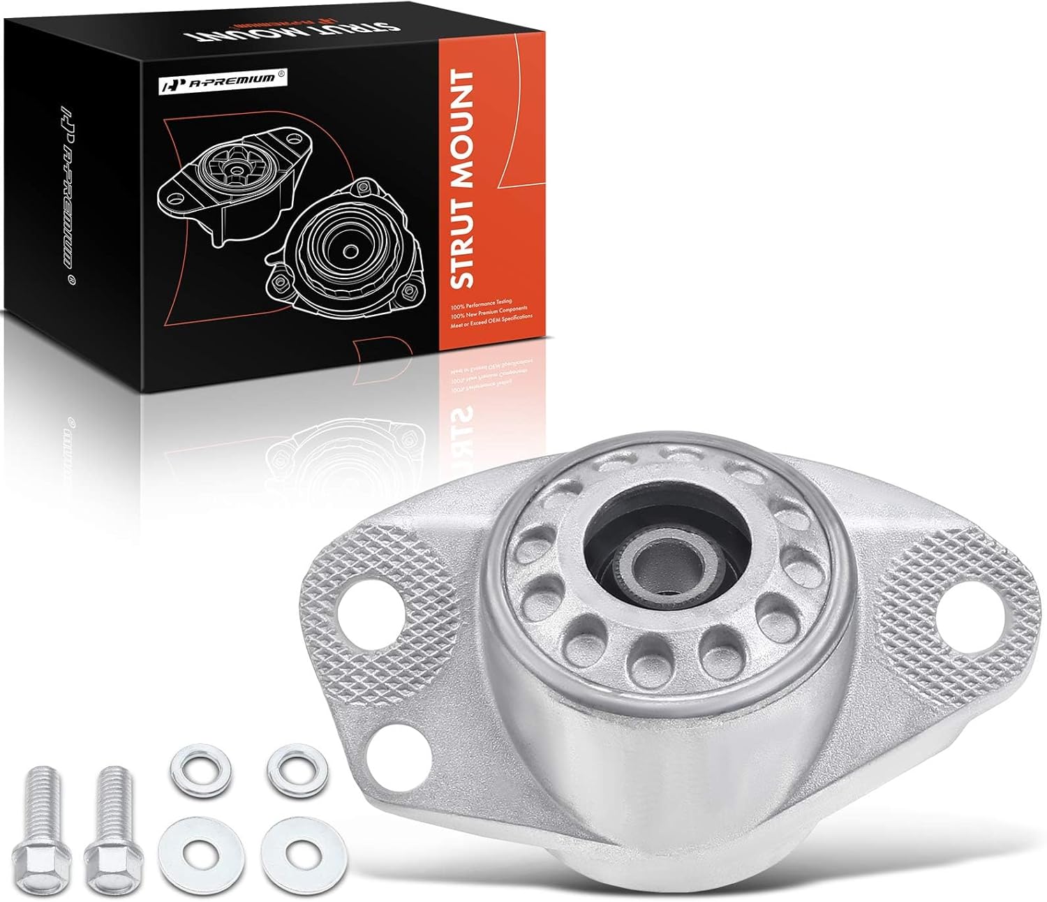 A-Premium Rear Upper Suspension Strut Mount Compatible with Volkswagen Jetta 1999-2005 Golf 1999-2006 Beetle 1998-2010 Audi TT 2000-2006