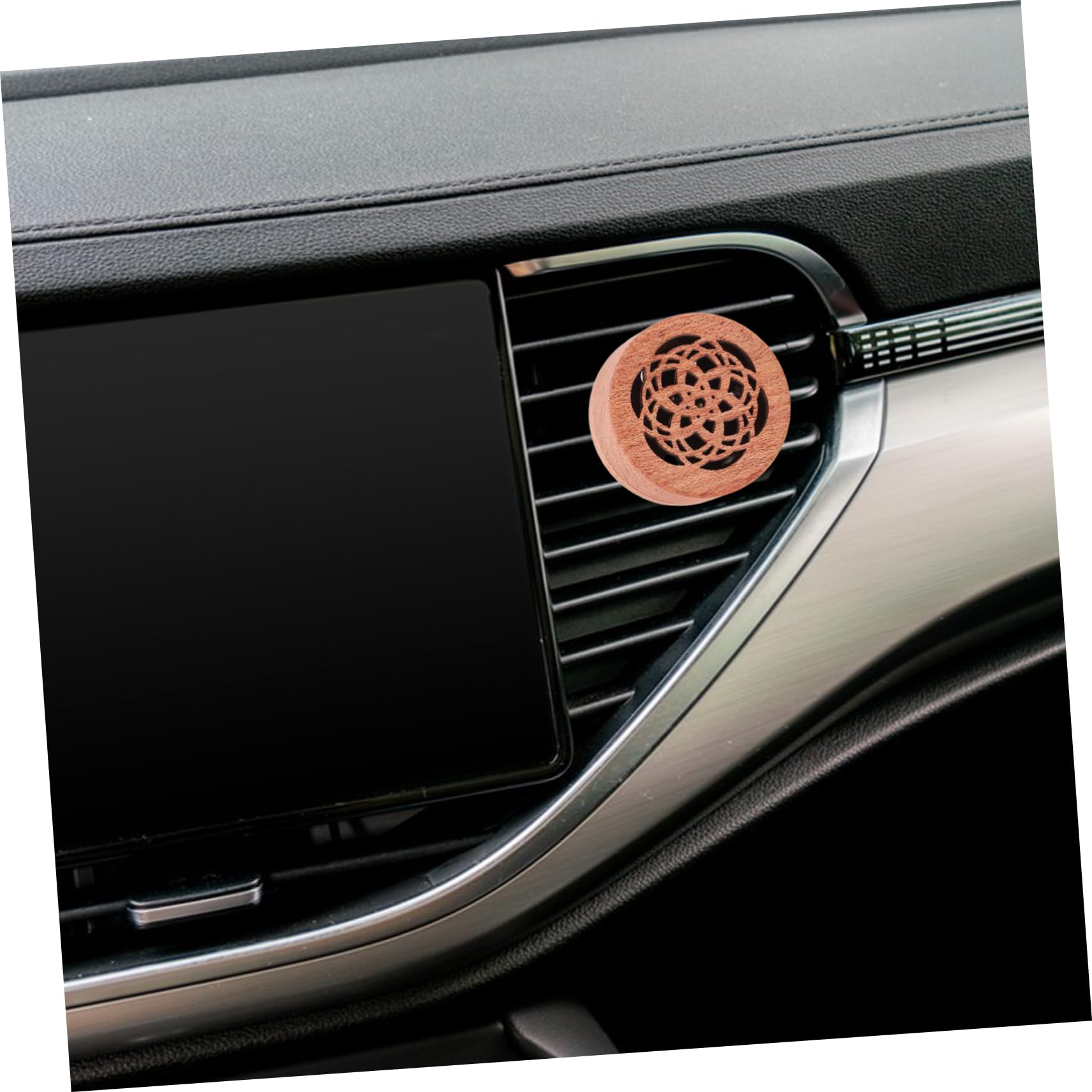 iplusmile 8 Stk Luftauslass-Diffusor-Clip Autos eine Armatur Autoerfrischer-Clips Zubehör für Autoentlüftungen auto lüftungsclips dekoration automatische Entlüftungsclips Holz