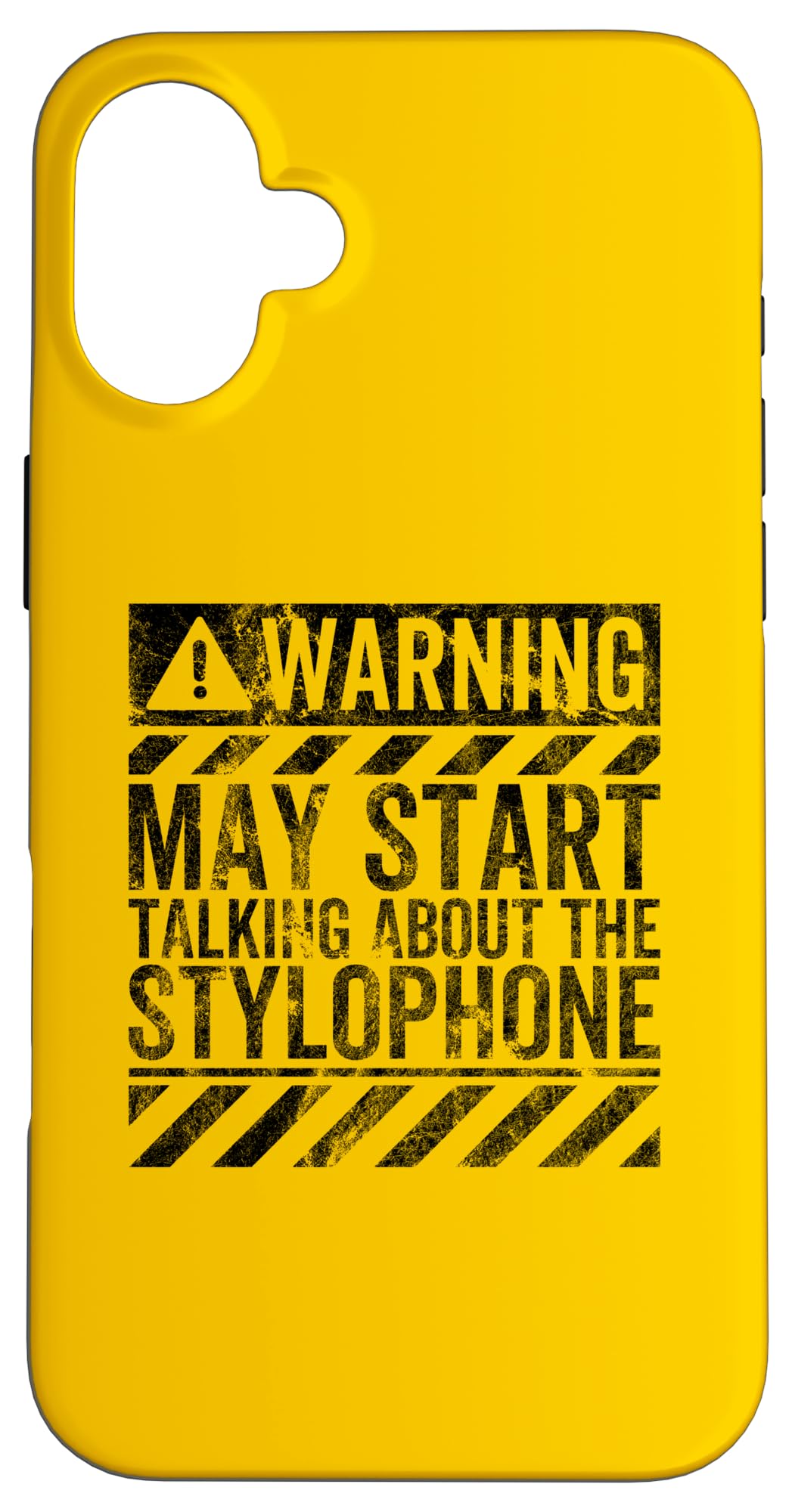 iPhone 16 Plus Funny Warning Sign May Start Talking About Stylophone Case