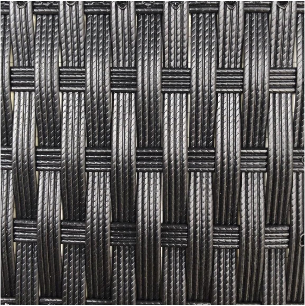 Queenbox 8mm 196.8ft Flat Synthetic Rattan Material, Plastic Wood Wicker Weaving Repair Furniture Kit for Table Storage Basket Chair Fixing, P05