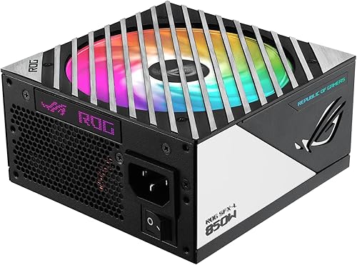 Miniatura 8 de ASUS ROG Loki SFX-L 850W Platinum (Fuente de alimentación completamente modular, 80+ Platinum, Certificado Lambda A, Ventilador PWM ARGB de 120mm,