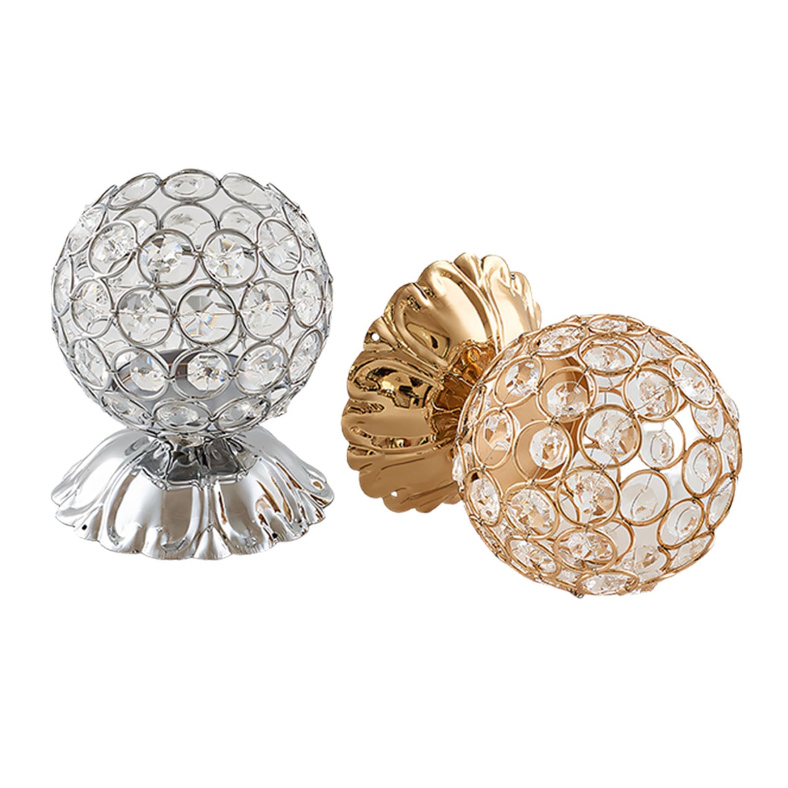 Zxfdsfdbnm Holders Crystal Votive Holders Tealight Jewel Bowl Stand Decorative Centerpieces for Wedding Decorative Centerpieces for Dining Table
