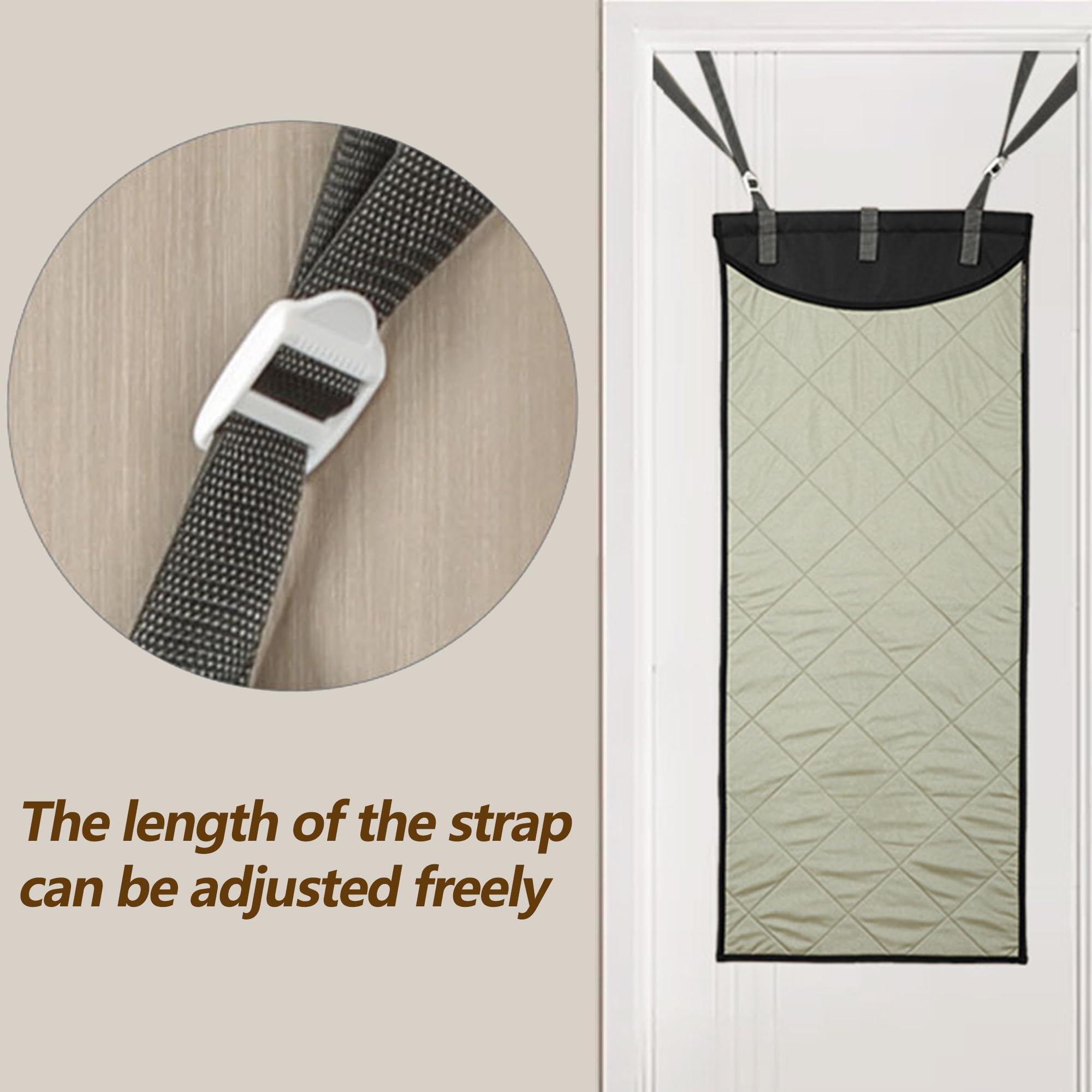 Coperta Termica Per Stirare Sulla Porta E Guanti Da Stiro Per Vapore, Resistente Al Calore, All'acqua E Al Vapore Portatile, Trapuntato Lavasciuga Resistente Al Calore Pad, Stiratura Pad