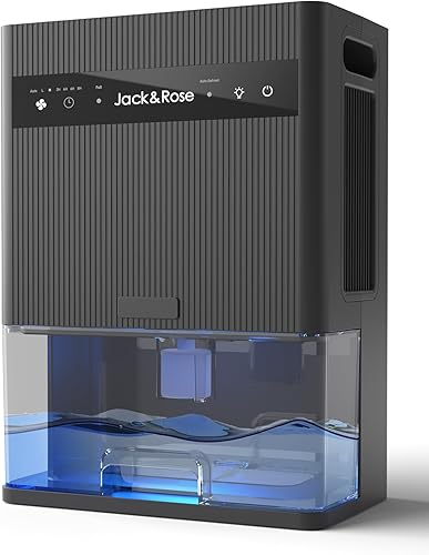 Deshumidificador para dormitorio, deshumidificador rv para interior camper,Tanque de agua de 95 oz,Garaje