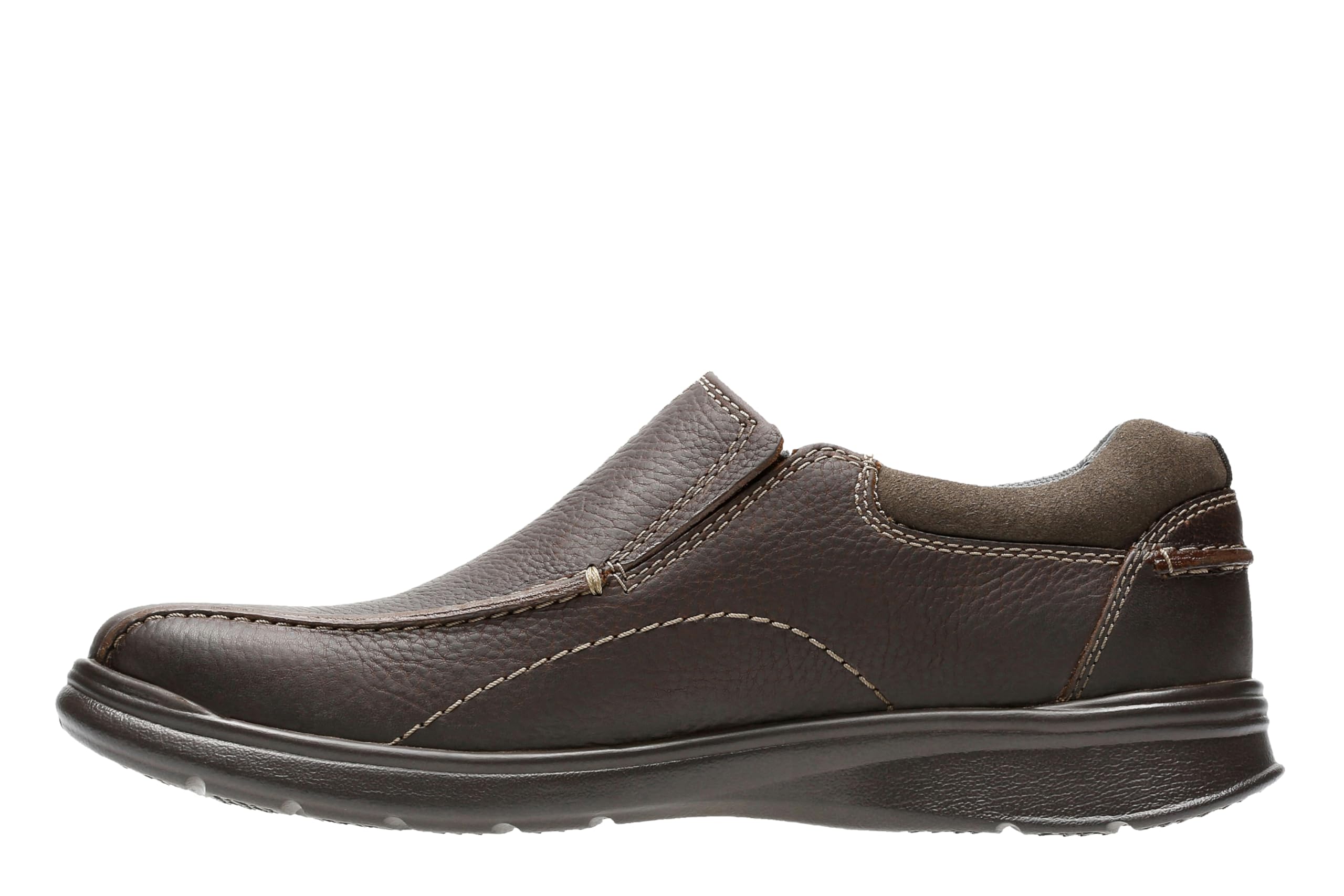 Clarks Men's Cotrell Step Loafers, Braun Brown Oily Leather, 10.5 UK