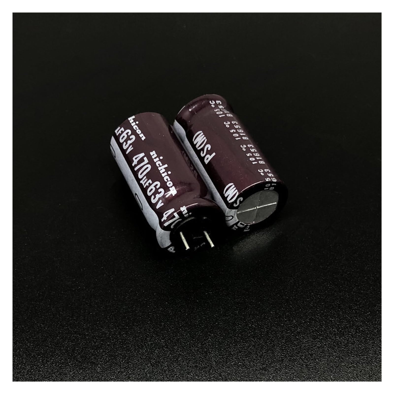 Condensateur 470uF 63V bas ESR | Lot de 10 pièces radiales 12.5x25mm