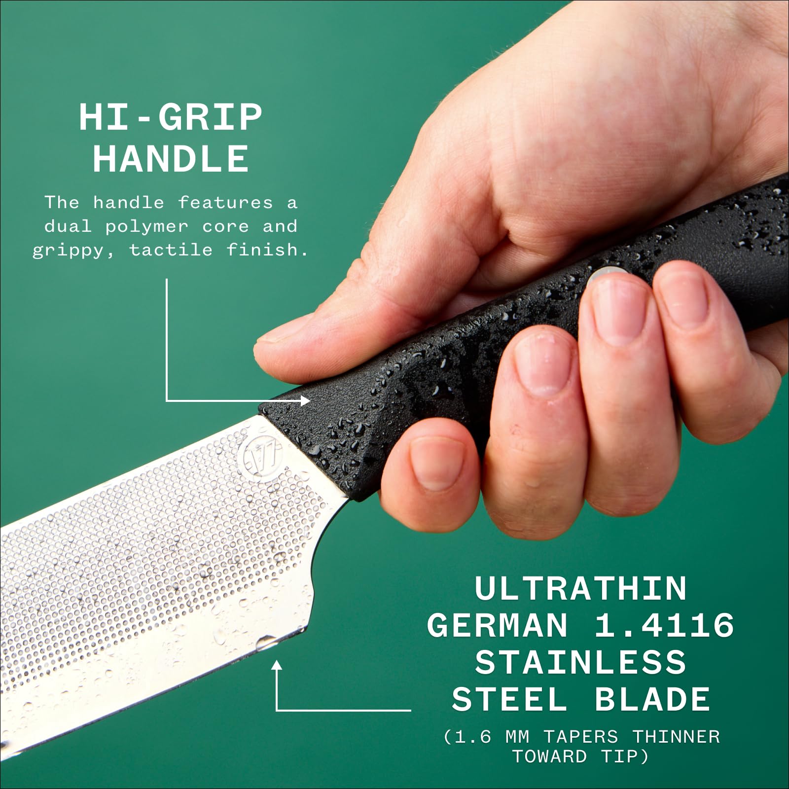 Milk Street 6.75-inch Nakiri Knife by Christopher Kimball, 1.4116 German Steel Nakiri Chef Knife, Ideal for Home Kitchen, Renowned Milk Street Nakiri Knives — Amazon image 4
