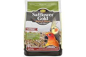 Higgins Safflower Gold: Nutritious Seed Mix for Conures & Cockatiels