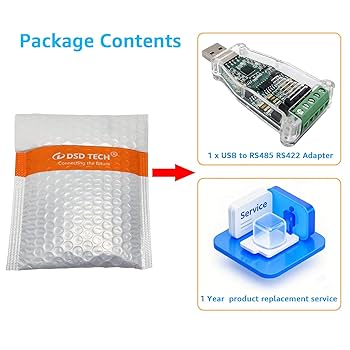 Amazon.co.jp: DSD TECH SH-U10C USB RS485 RS422 変換