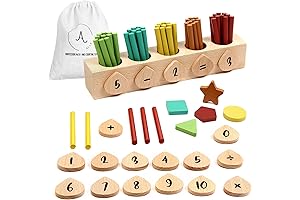 Montessori Math Master’s Counting Sticks!