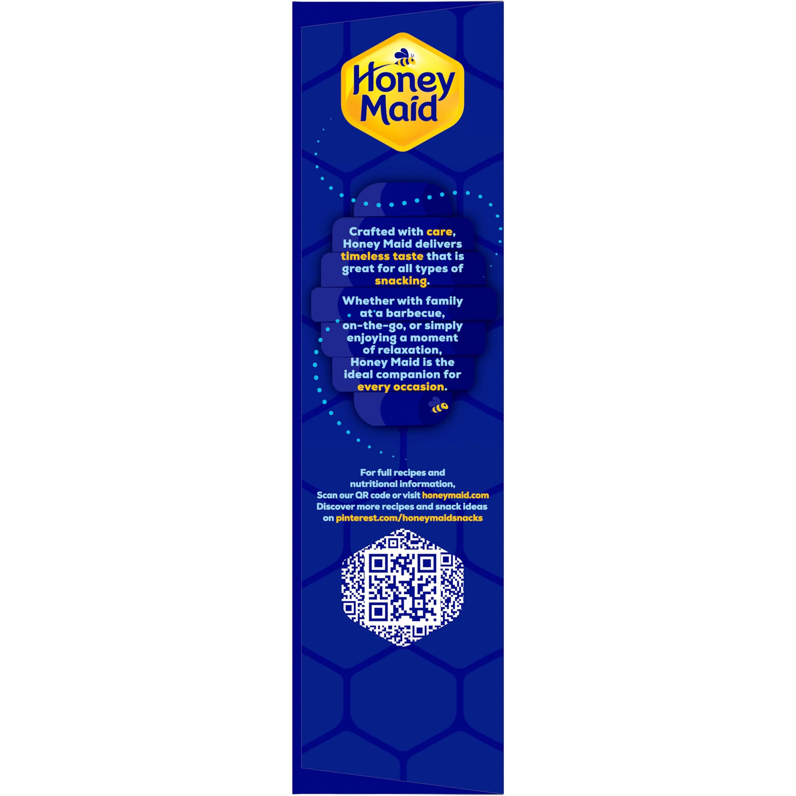 Honey Maid Chocolate Fresh Stacks Grahams, Chocolate Graham Crackers, 170-345 ml Boxen (insgesamt 36 Stapel) | Großpackung Reisesnacks, 8 g Vollkorn pro 30 g Portion, kein Maissirup mit hohem Fruchtzuckergehalt, einzeln verpackt