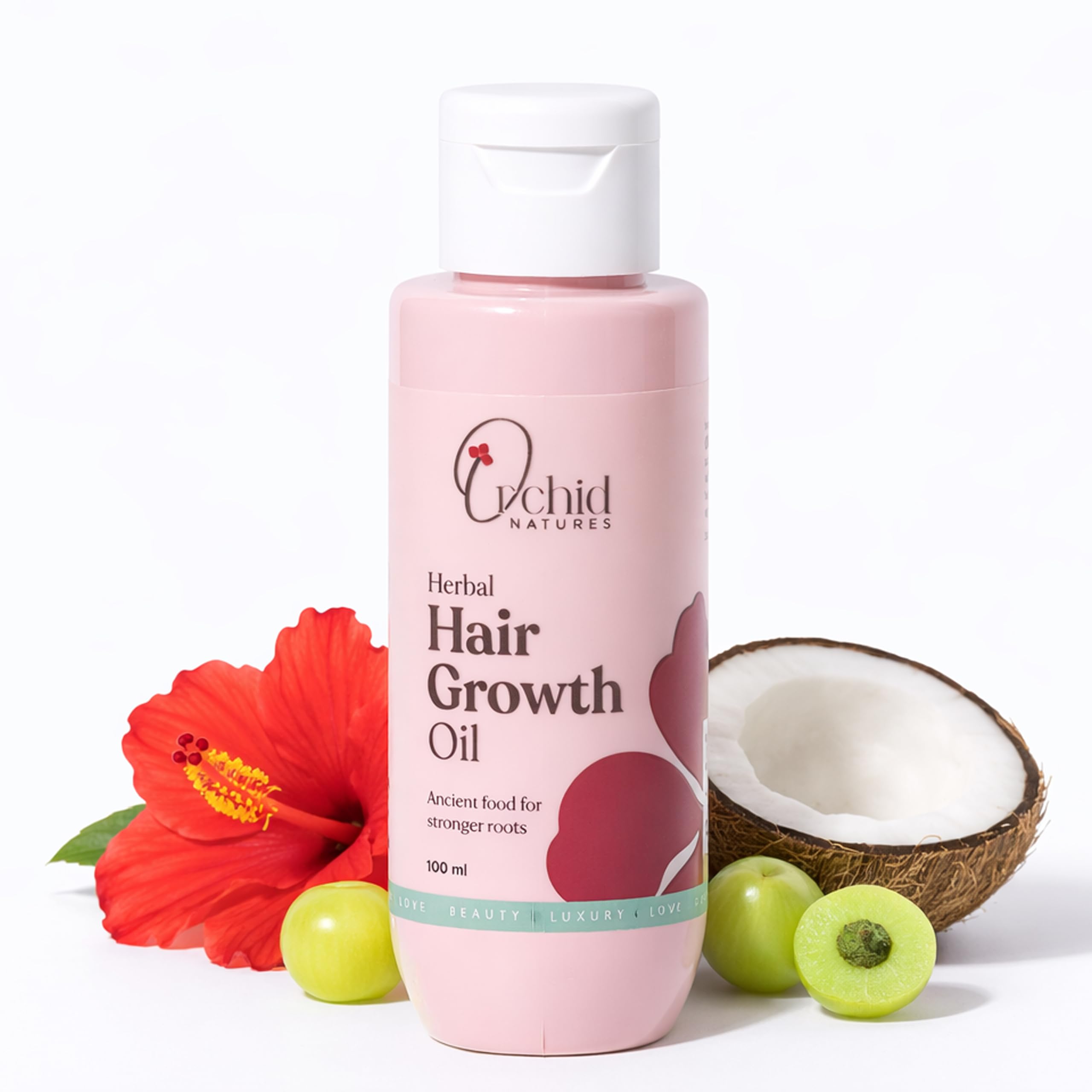 Orchid Natures Pure Rosemary Essential Hair Oil for Growth, Best Hair Oil for Men & Women, Cold Pressed Coconut & Sesame Oil with Bhringraj, Hibiscus & Amla, Controls Hair Fall & Dandruff – Nourishes Scalp & Strengthens Hair – 100ml-image-21