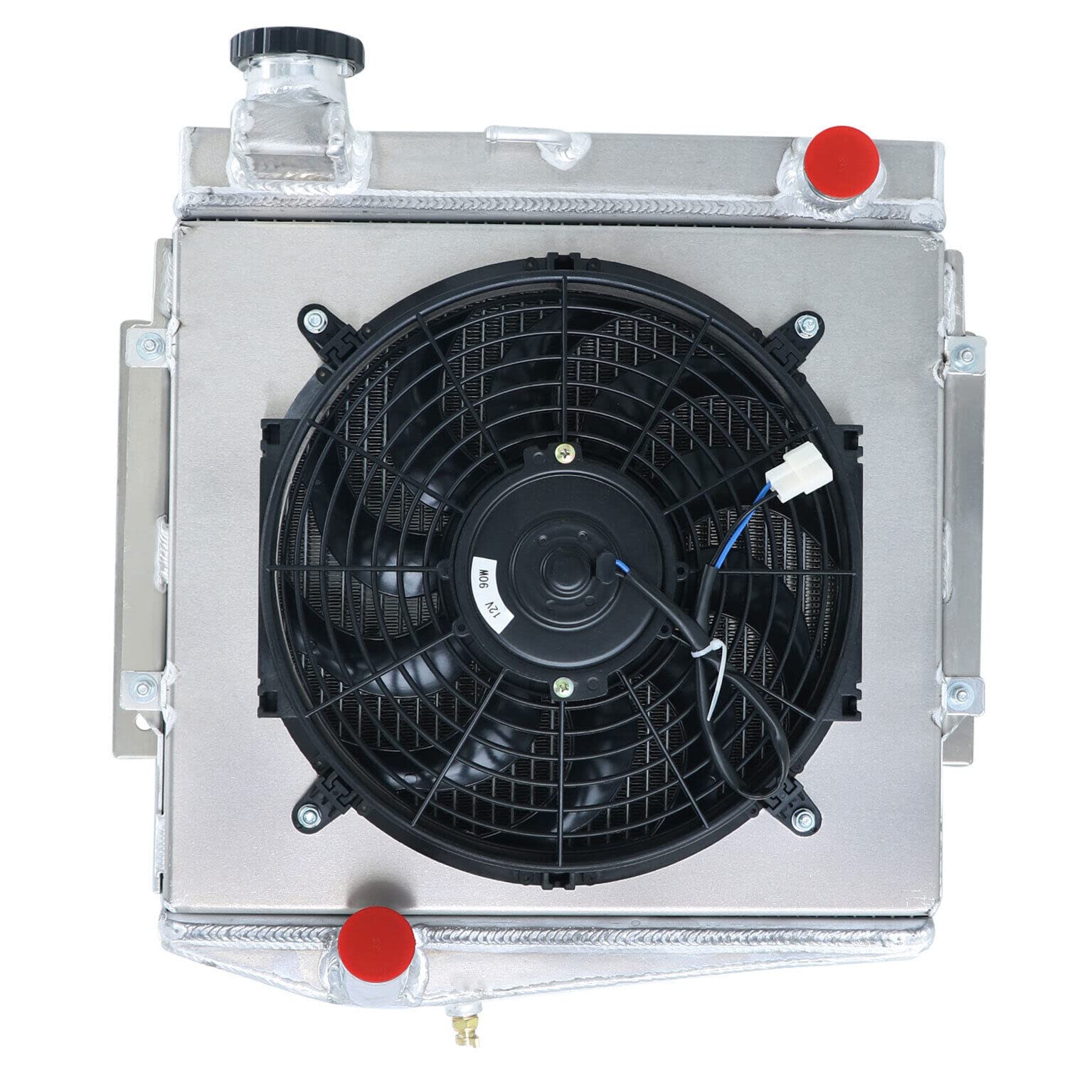 3 Row Radiator+Shroud Fan for 1969-1970 Datsun 2000 Roadster 2.0L L4 GAS