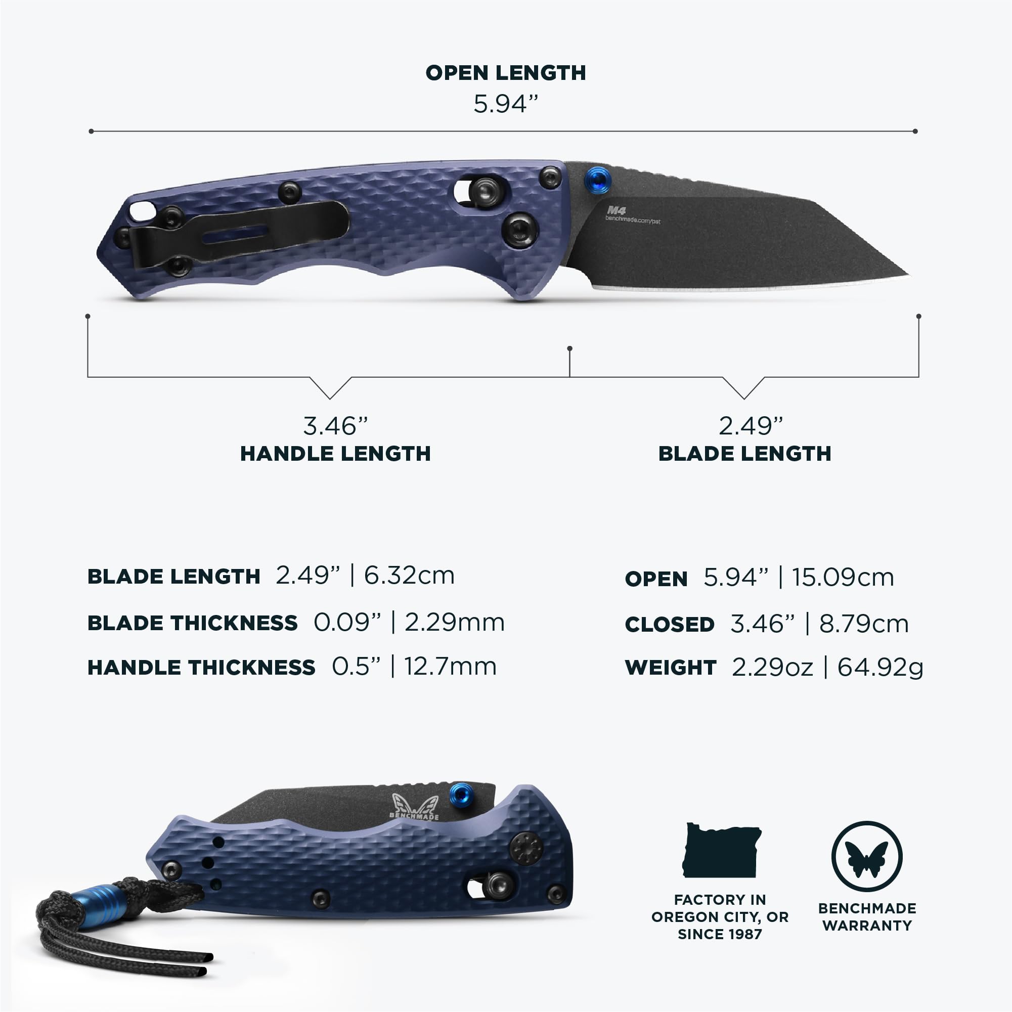 Amazon | ベンチメイド 290BK フル・イミュニティー クレーター