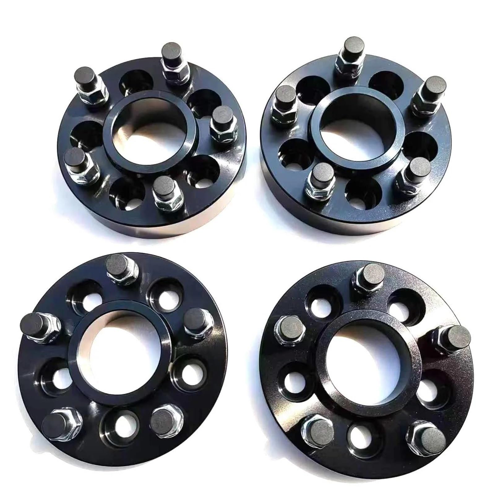 Spurverbreiterungen Für Volvo V90 XC40 T4 XC90 MK2 T5 T6 V70 XC70 C40 S80 S40 Radnabenzentrierte, Geschmiedete Distanzscheiben 5x108 63,3 Mm Radnabenzentrierte Distanzscheiben(Schwarz 2St,20 mm)