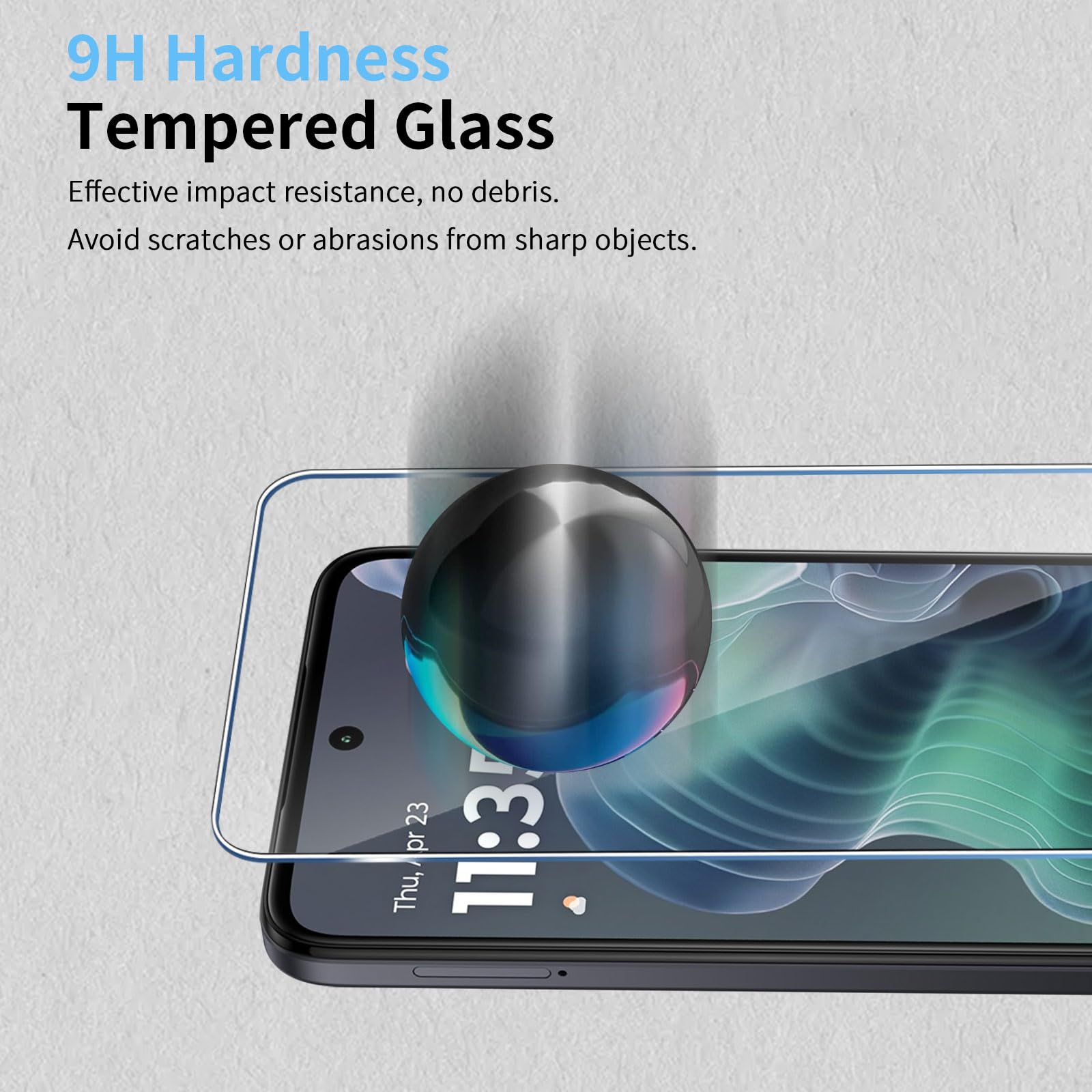 Nandu I ZenGlass Glass Screen Protector Compatible with Motorola Moto