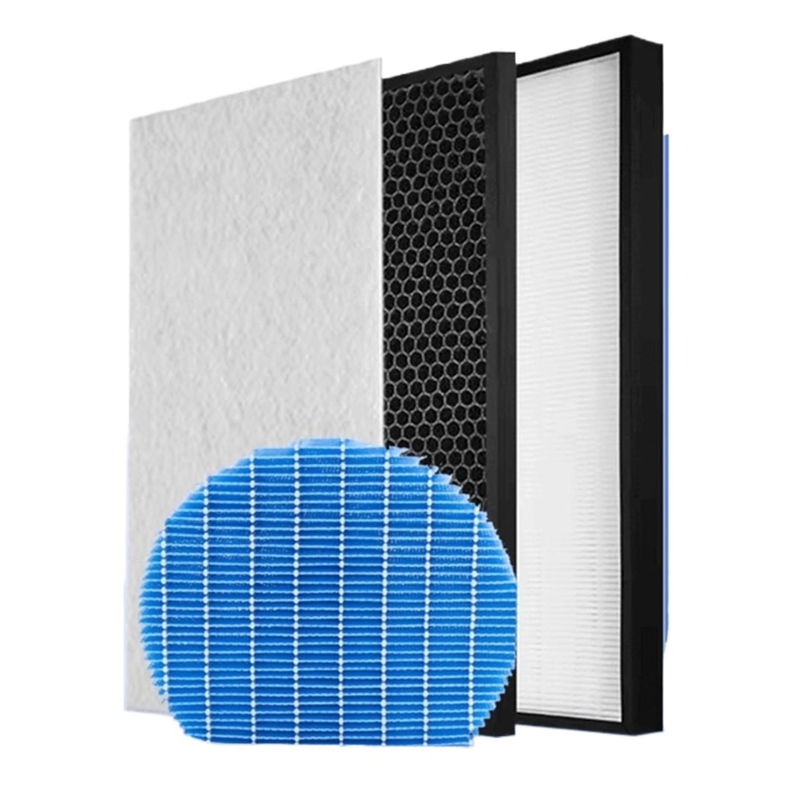 Filtr Węglowy HEPA FZ-A50HFE FZ-A50DFE Wymienny Oczyszczacz Powietrza, Compatible With Sharp, KC-A50E KC850E KC-C100E KC-A50T KC-850T KC-C100T, Filtr Siatkowy Sitko(1 set of humidifier filter)
