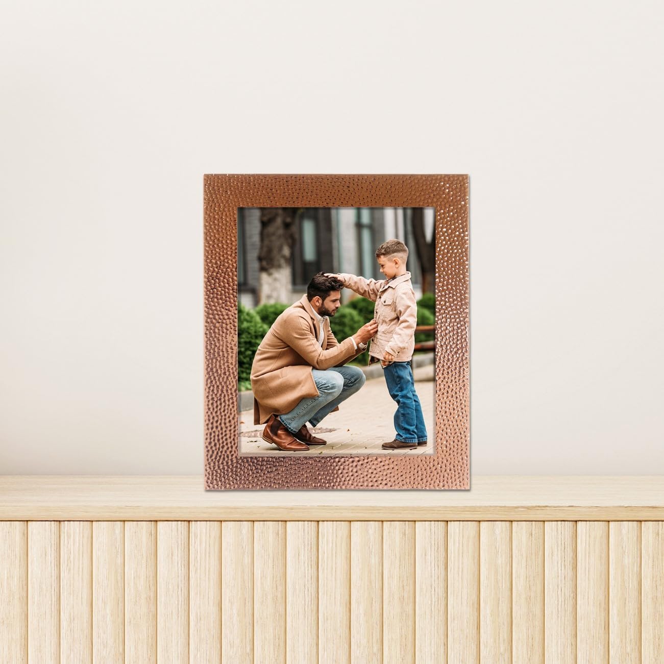 Lawrence Frames Metal Frame, Hammered, Copper