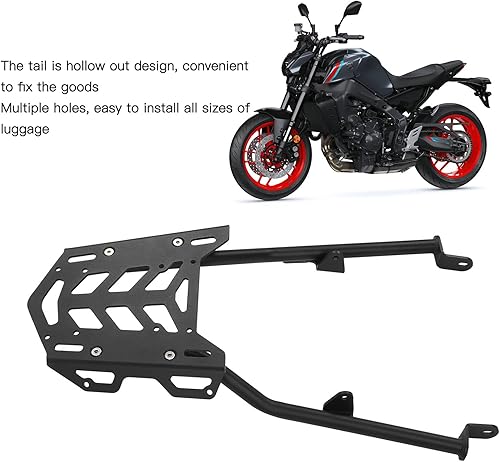 Miniatura 5 de Estante para maletero de motocicleta, portaequipajes para motocicleta, agujero hueco trasero, repuesto para portaequipajes MT09 2021