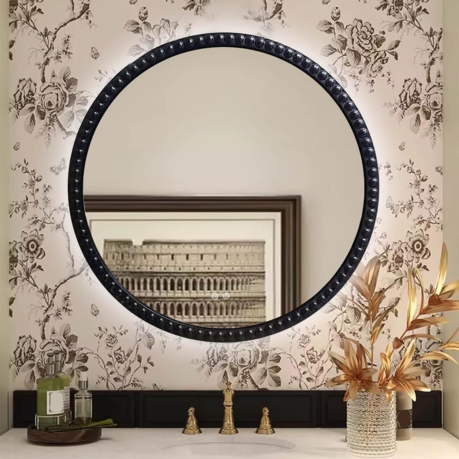 Miroir mural noir antibuée pour en finir avec la condensation