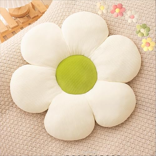 LEHU Almohada de flores, cojín de asiento en forma de flor, bonita almohada de margaritas para niñas, adolescentes, decoración de habitación, disponible en Yaxa Venezuela