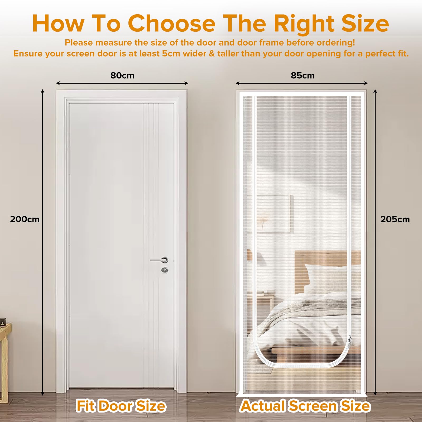 IGXX Cat Screen Door With Double-Sided Zip, Pet Mesh Screen Fits - View #9