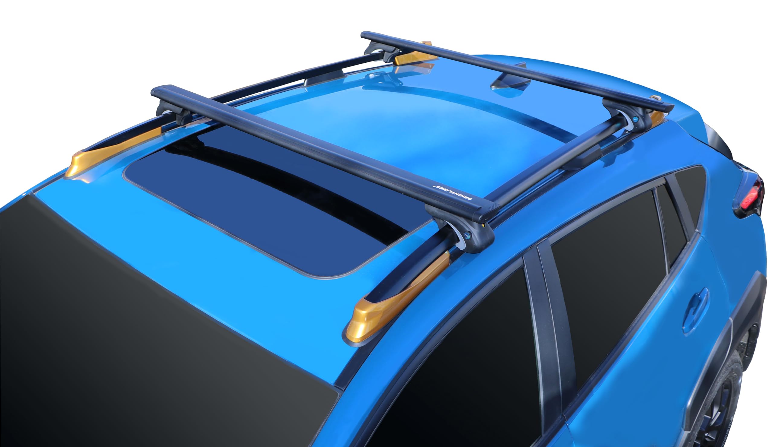 BrightLines 220 lbs Wing Shaped Universal Crossbars Roof Racks Compatible with 2009-2026 Subaru Forester & 2022-2025 Forster Wilderness Outback
