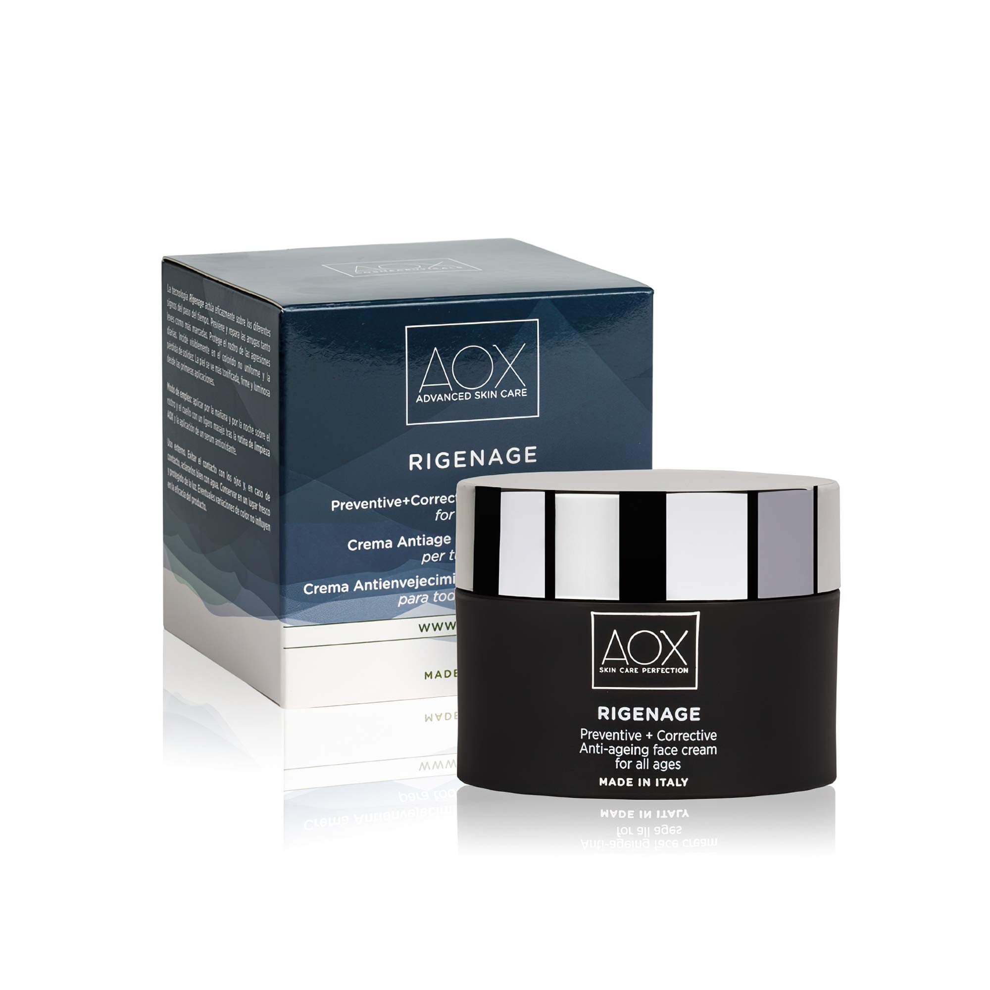 Aox Rigenage - Crema viso anti età - 50ml