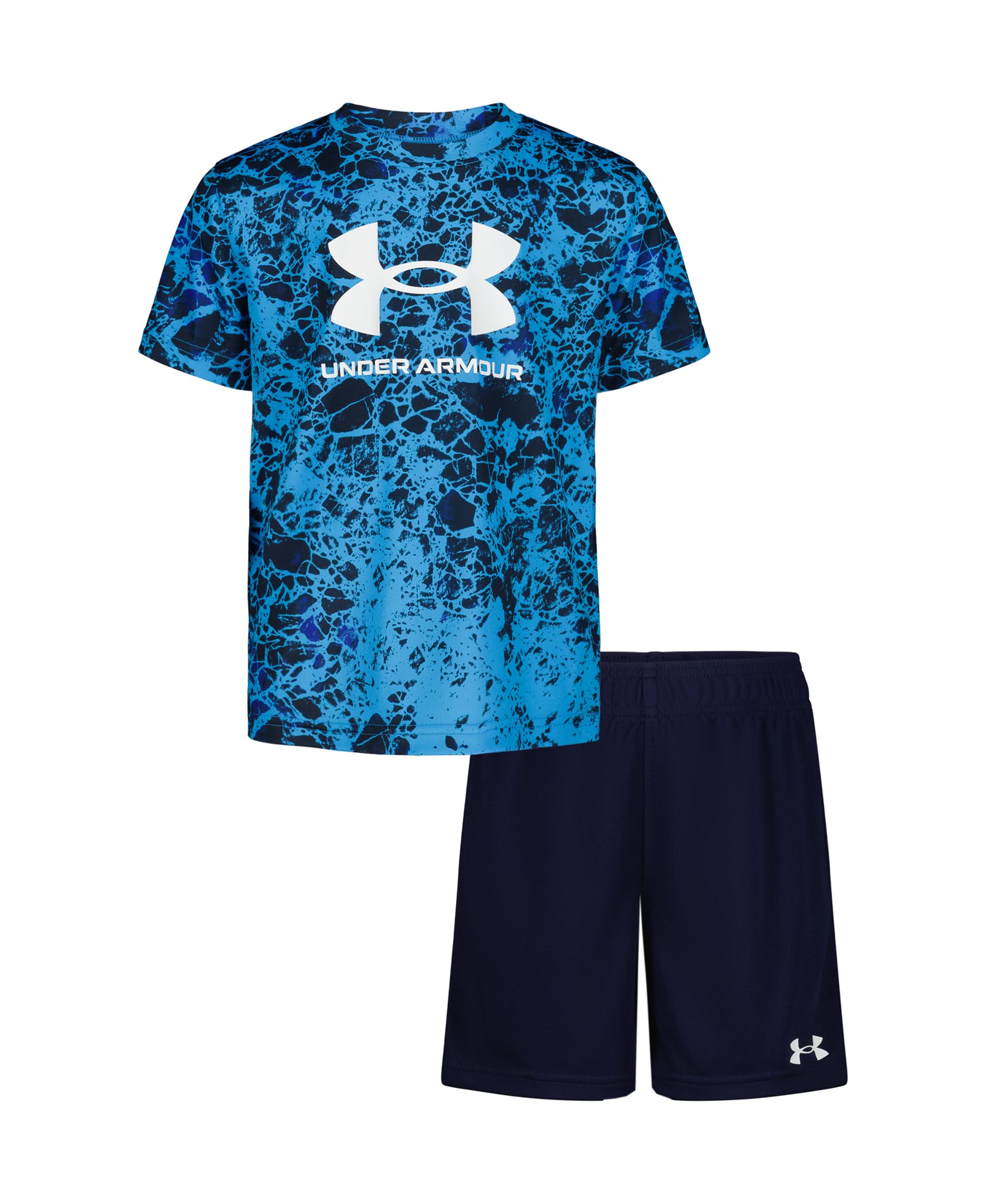 Under Armour Boys' 2-piece Short Sleeve Graphic T-Shirt and Shorts Set