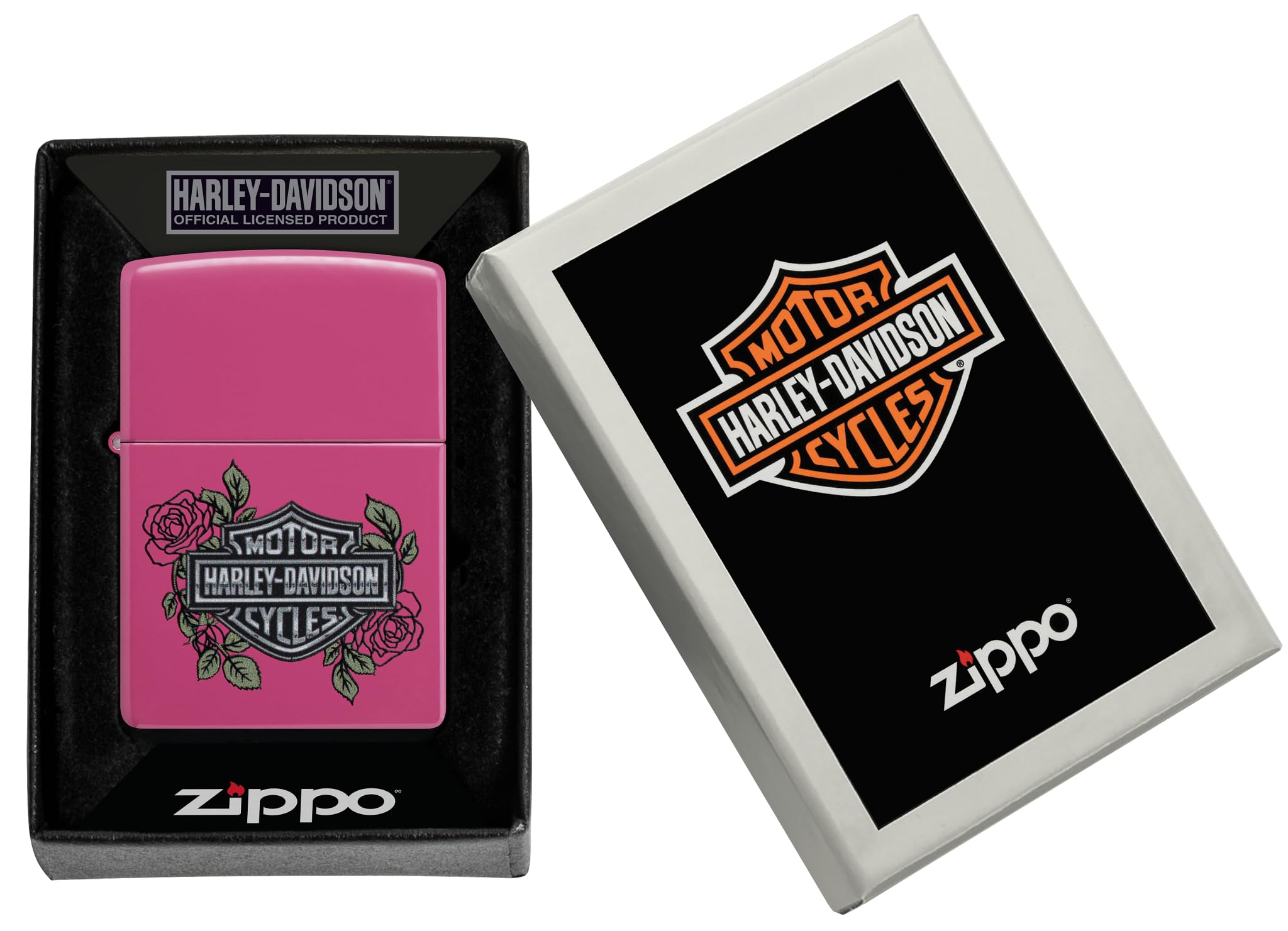 Encendedor Zippo a prueba de viento Harley-Davidson Recargable Caja regalo Fabricado en Estados Unidos