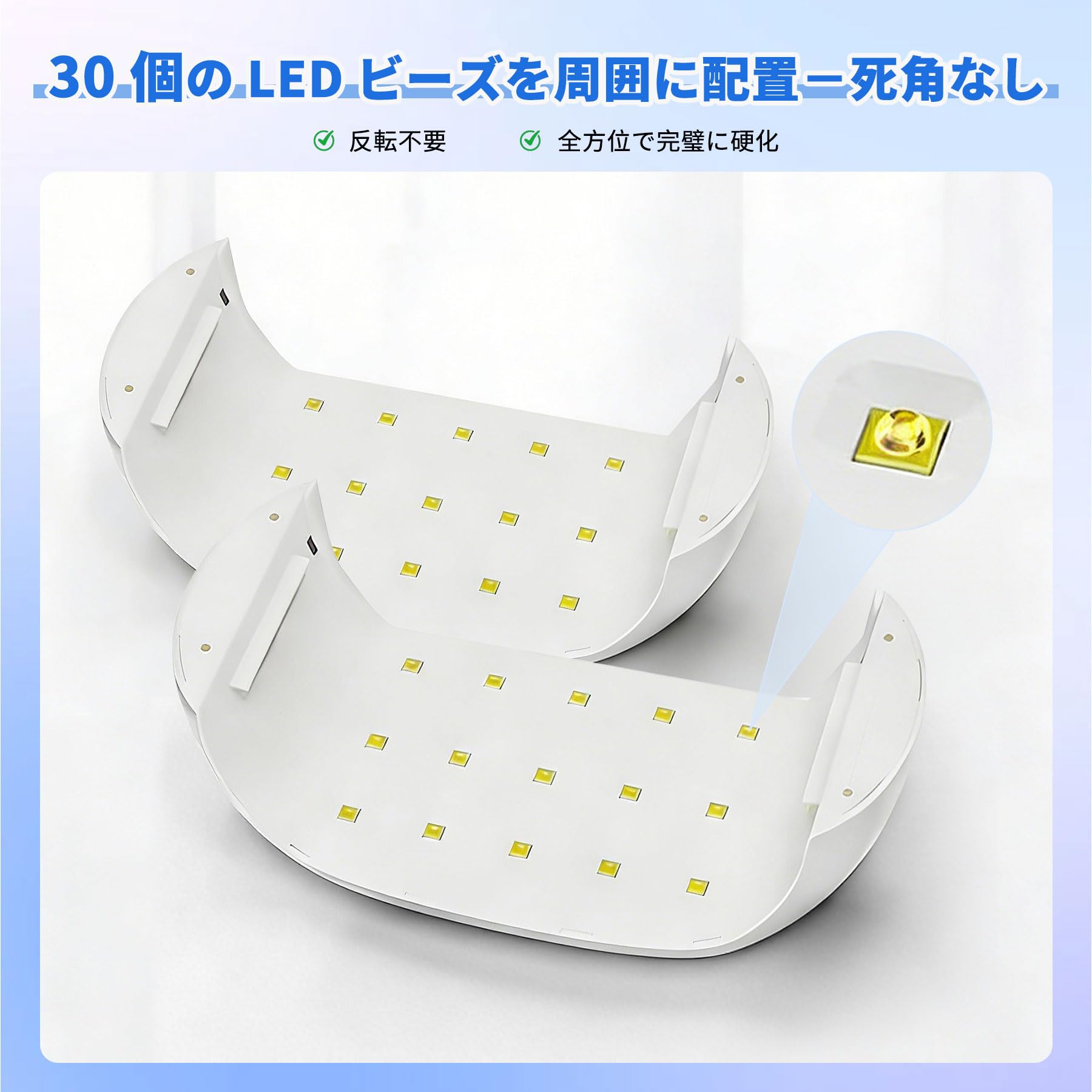 Amazon.co.jp: DonGee UVライト レジン用 UV レジン ライト 2in1 36W