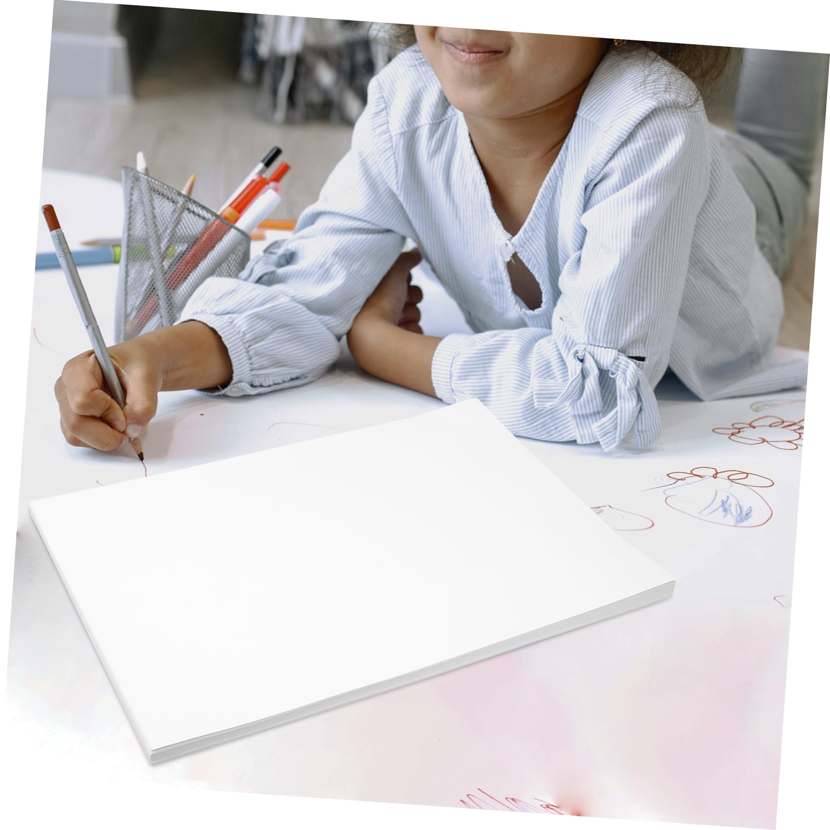 NUOBESTY 50 Fogli Di Carta A3 Cartoncino Da 220 G/m² Carta Fatta A Mano Per Origami E Lavori Artigianali Kit Per Arte E Fotografia Perfetto Per Gruppi