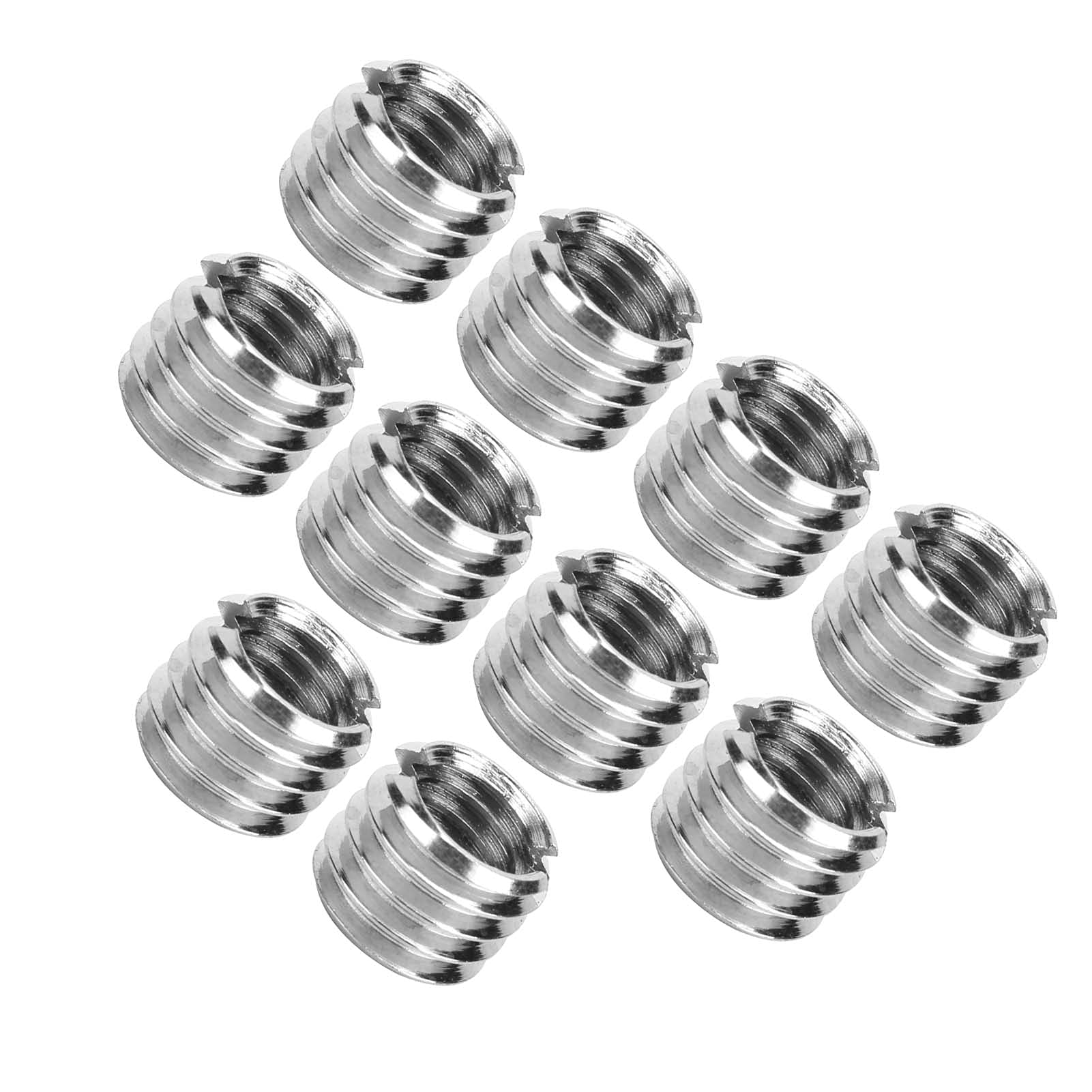 Inserti Filettati M6 M8 Lunghezza 6MM Acciaio Inossidabile Dado Riduttore Hardware Fastener