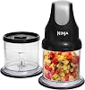 Ninja Express Chop Mini Herb & Vegetable Chopper, Chops, Minces & Purees to Make Sauces, Dips, Food Purees & Soups, Black NJ1002UKBK